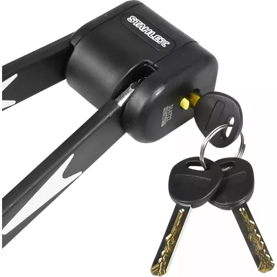 vouwslot 95cm - slot met houder - vouwbare slot art - stahlex - Afbeelding 4