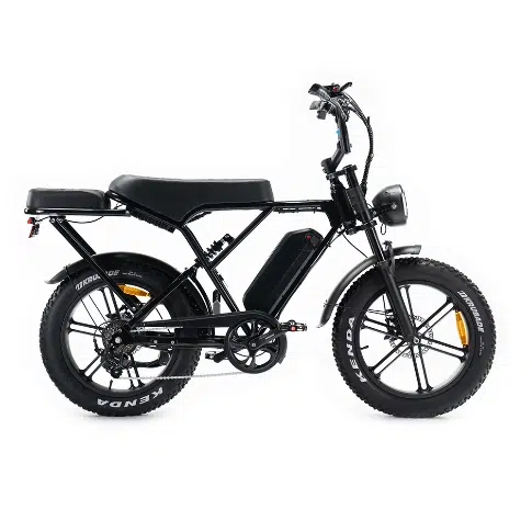 OUXI H9/C80 6.0 2025 - FATBIKE - ZWART Full options NFC sleutel