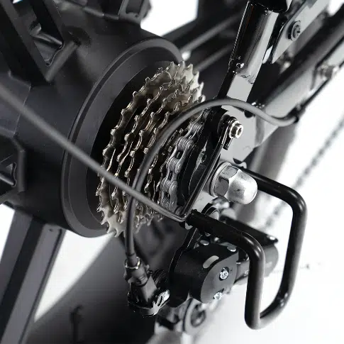 OUXI H9/C80 6.0 2025 - FATBIKE - ZWART Full options NFC sleutel - Afbeelding 5